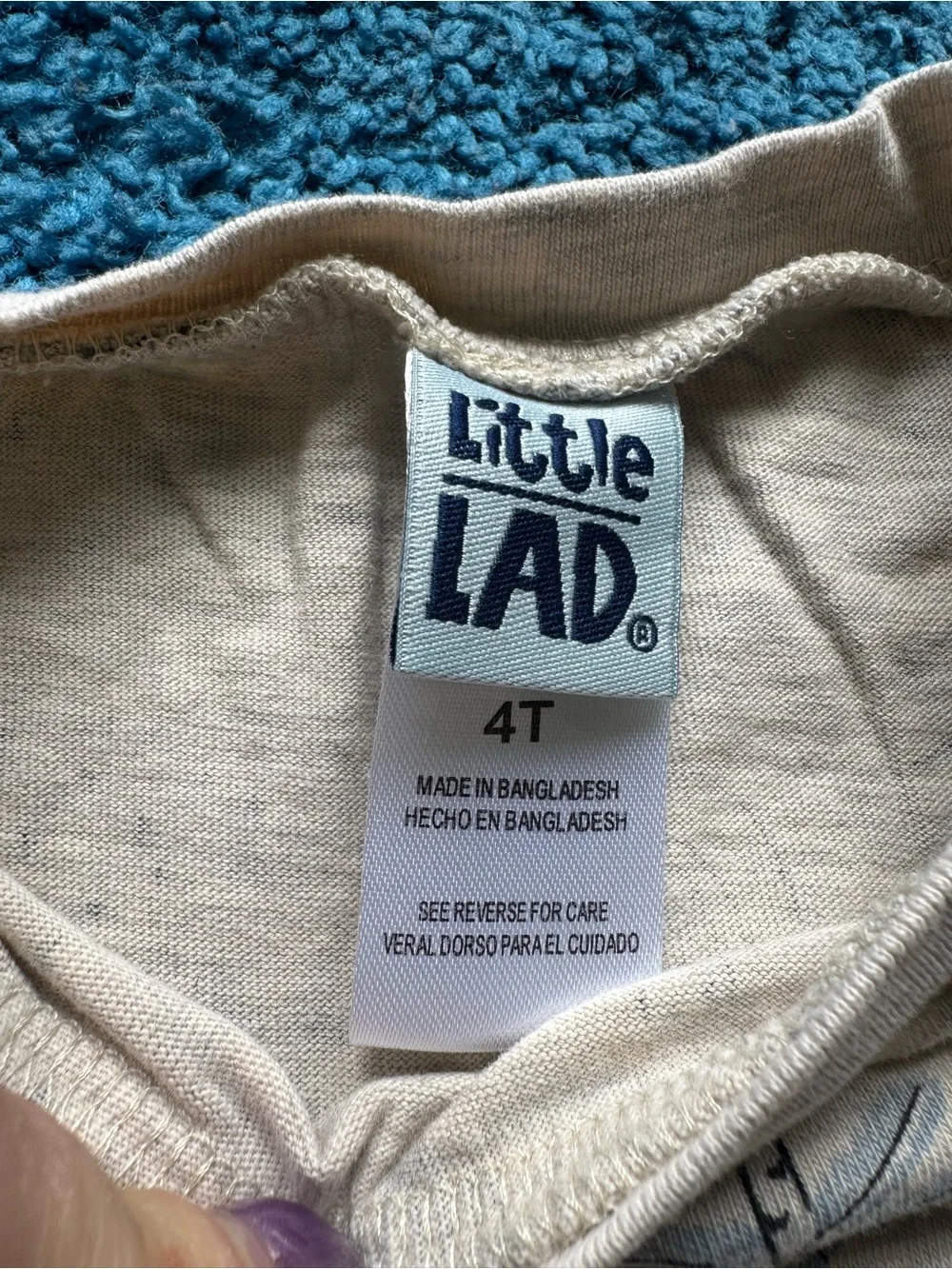 Little Lad Toddler Summer Tee with Dino Print + Mustard & Sage Shorts Set